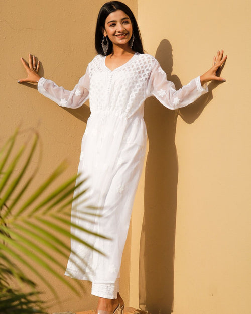 RRR Azure Everyday Kurta - stock fashion image 2